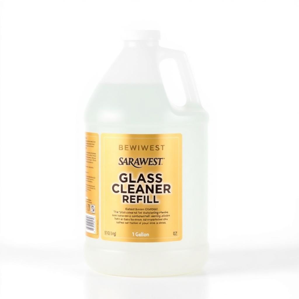 Sarawest Glass Cleaner Spray & Refill