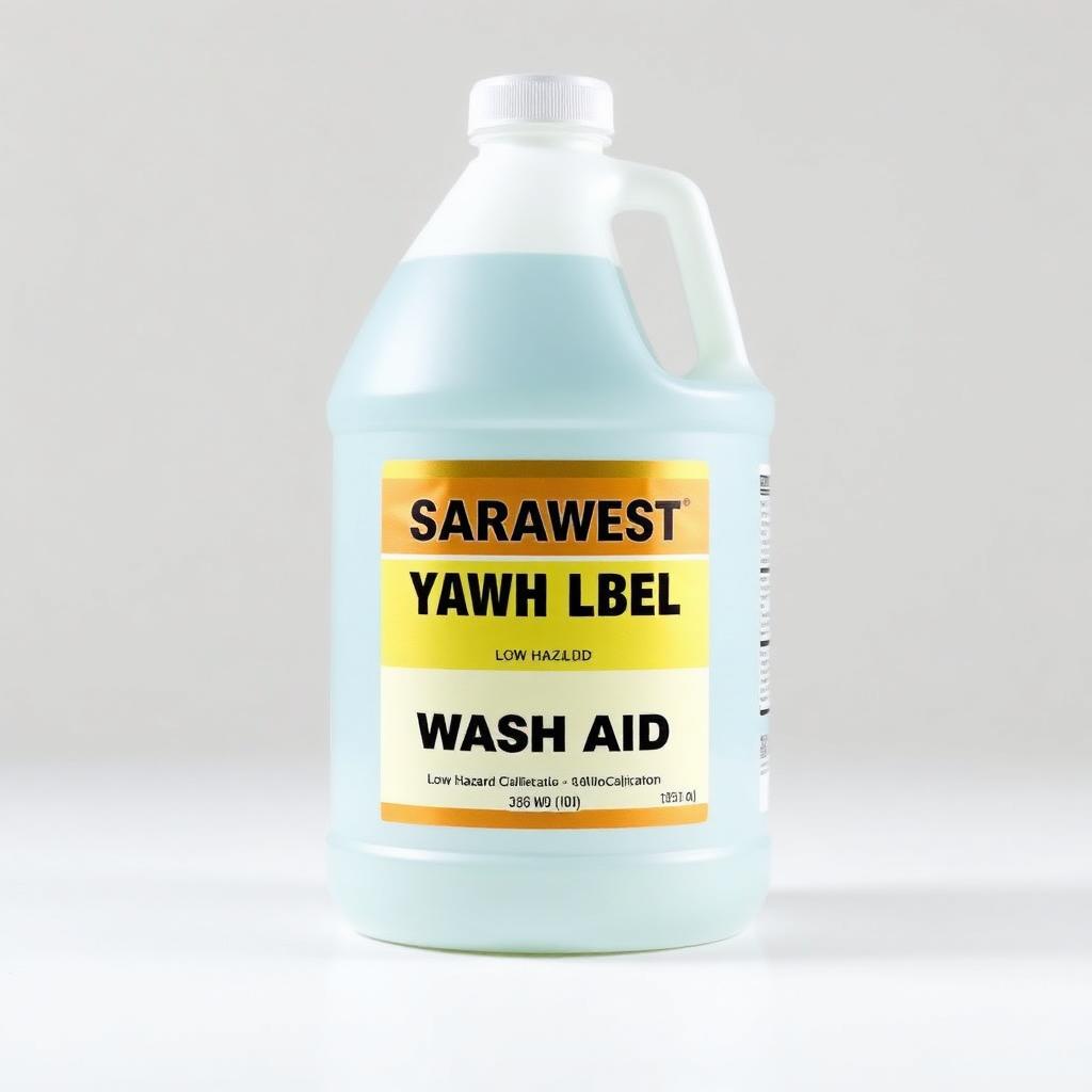 Yellow Label Washaid (low Hazard Classification)